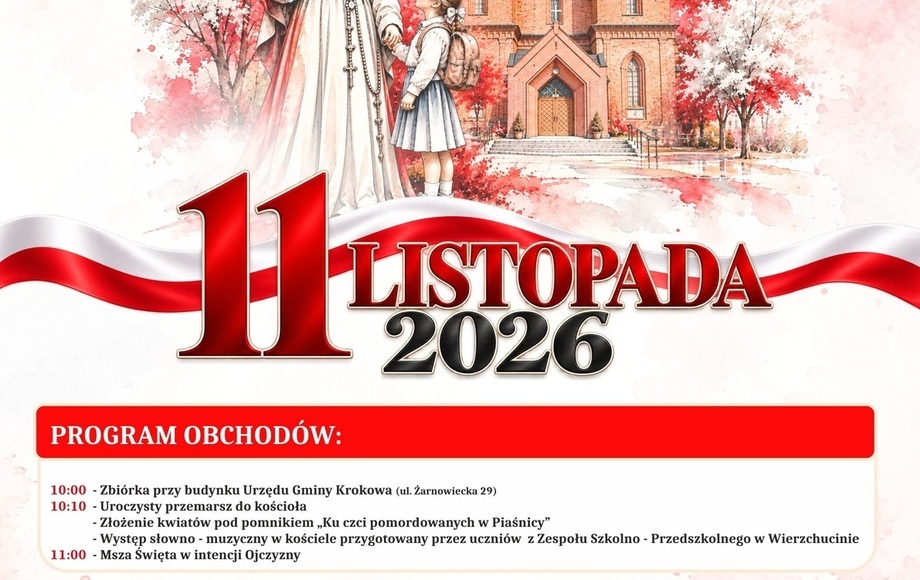 Obchody Narodowego Święta Niepodległości w Gminie Krokowa